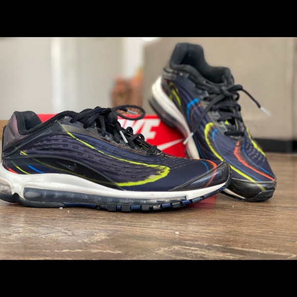 Nike Air Max Deluxe in Black/Midnight Navy - Picture 6 of 8